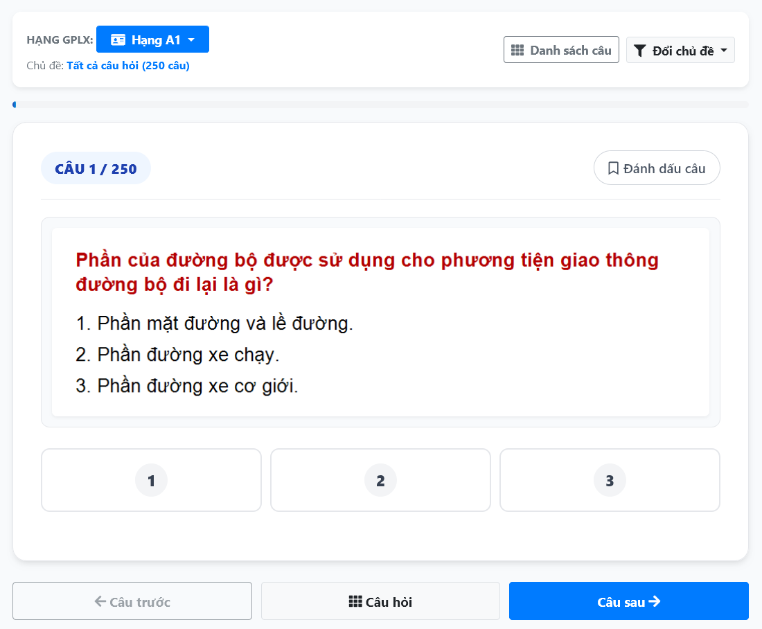 Luyện câu hỏi